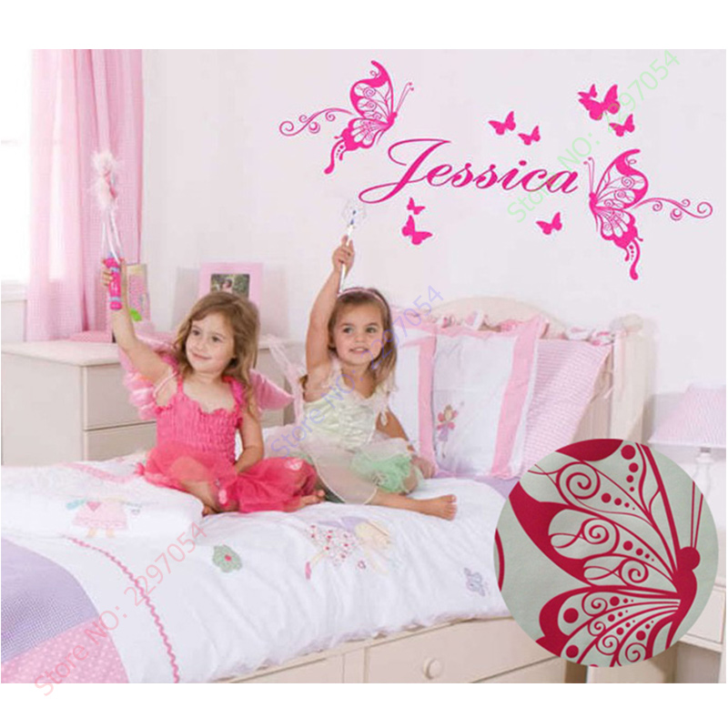 Yeni kelebekler kişiselleştiri - Baby Girl Nursery Quotes incelemesi ve fiyatı