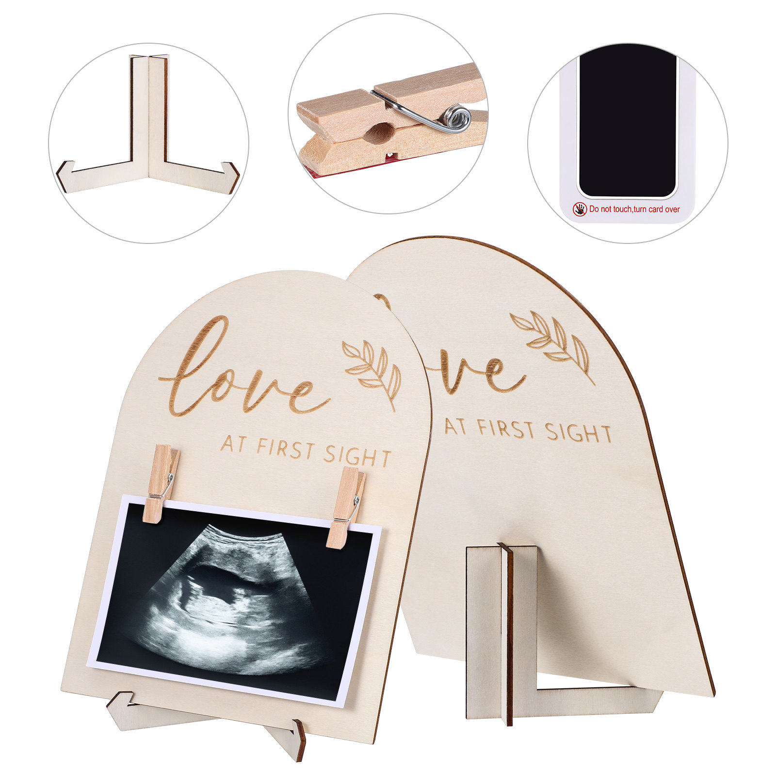 Ahşap Bebek Fotoğraf Çerçevesi - Baby Nursery Frames incelemesi ve fiyatı