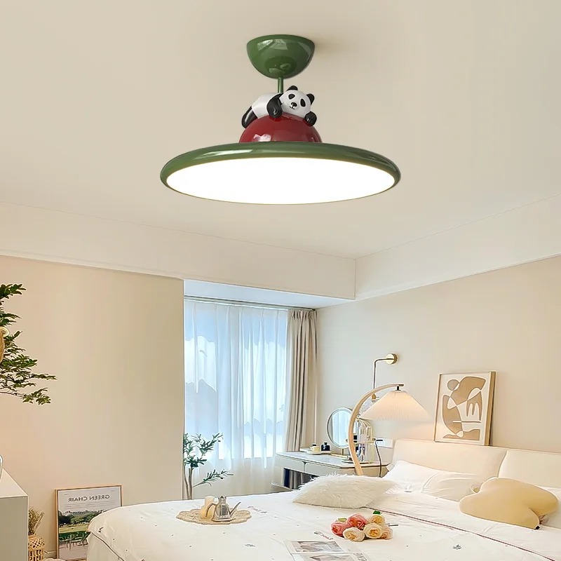 Karikatür Krem Tarzı Panda LED - Baby Nursery Light Fixture incelemesi ve fiyatı