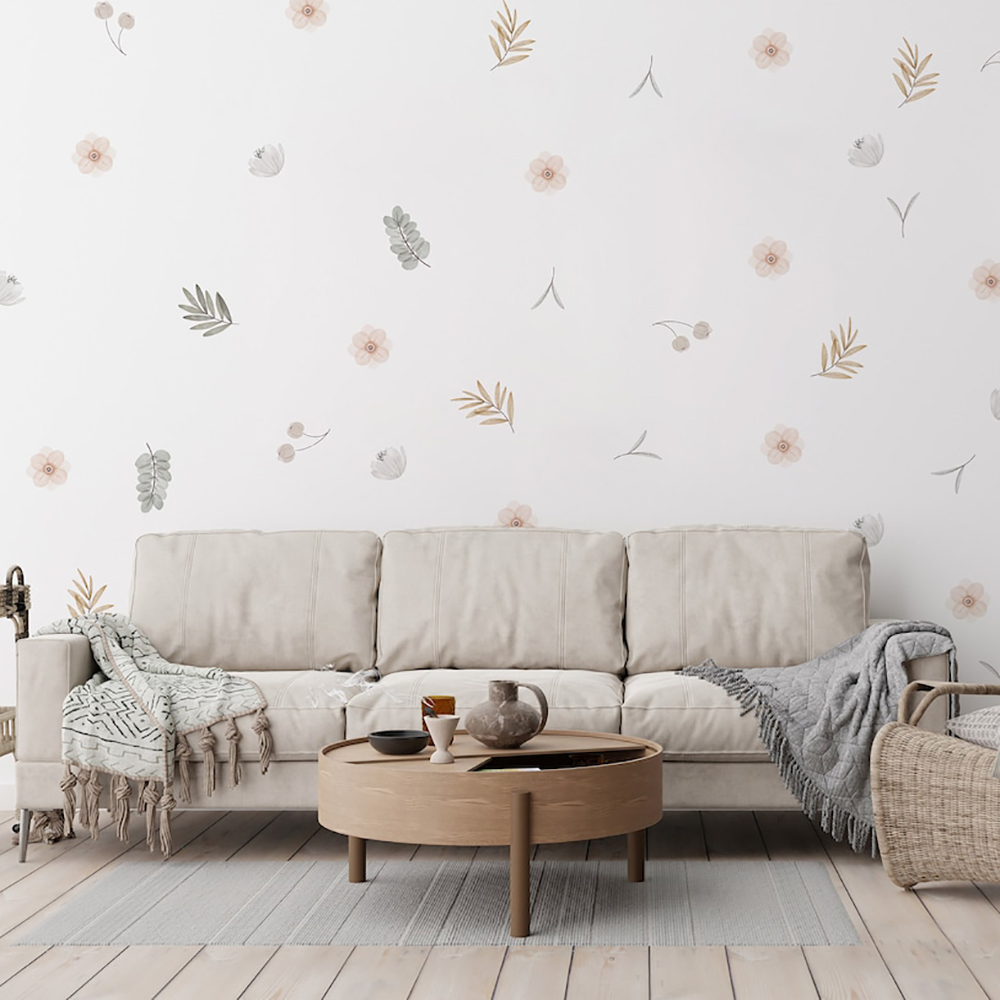 Boho Yaprakları Botanik DIY Du - Baby Nursery Decor Girl incelemesi ve fiyatı